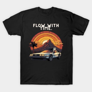 Flow with time. T-Shirt